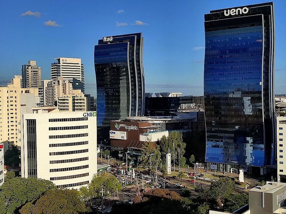 Corporate district of Asunción, Paraguay